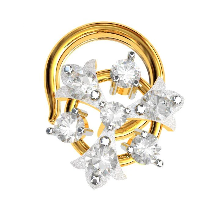 Diamond world hot sale nose ring