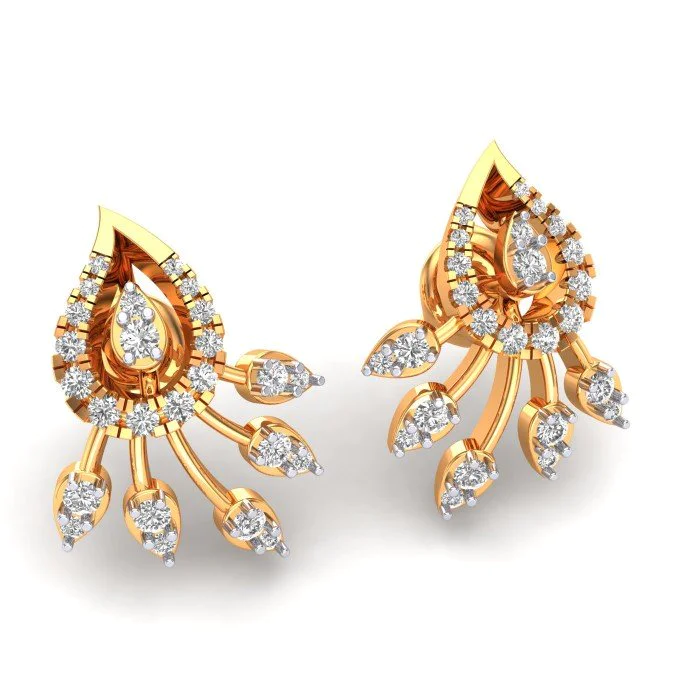 Buy 1800+ Gold Earrings Online | BlueStone.com - India's #1 Online  Jewellery Brand