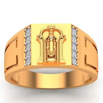 Lord Venkateswara Gold Rings | 3d-mon.com