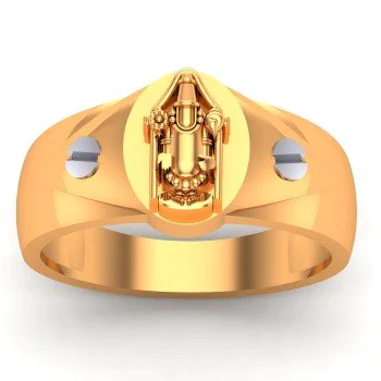 Gold venkateswara swamy rings for clearance gents